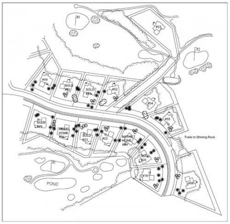 shining rock site plan