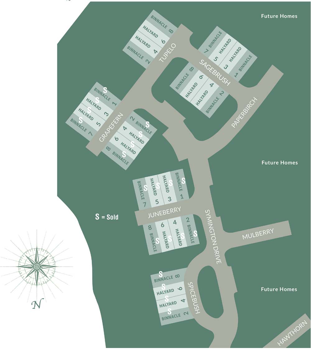 Symington Woods site plan