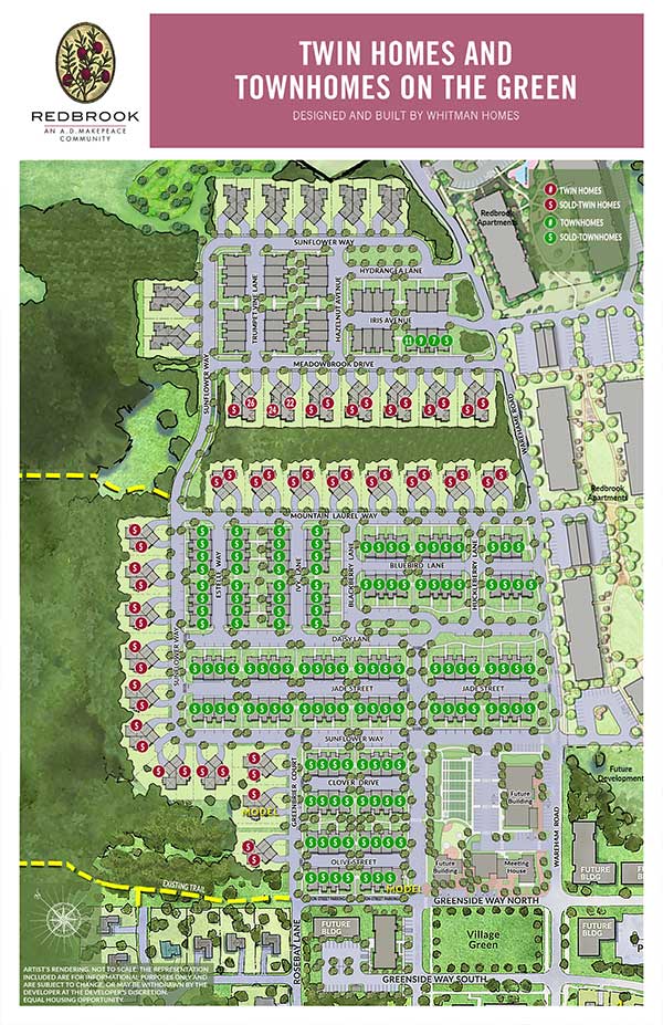 Redbrook site plan