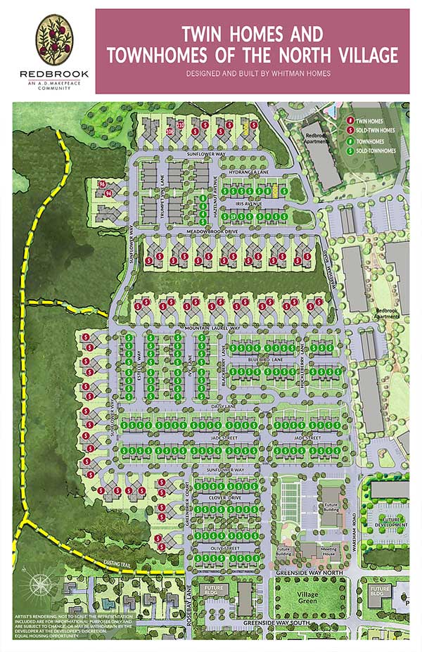 Redbrook site plan